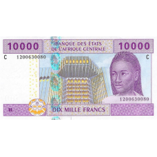 P610Cc Chad - 10.000 Francs (2002)